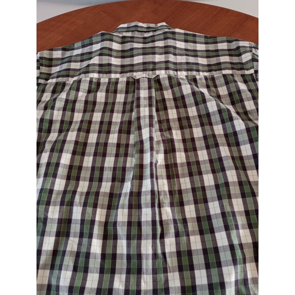 Pendleton Button Down Shirt Mens Medium Plaid Check Long Sleeve 100% Cotton - Picture 7 of 9